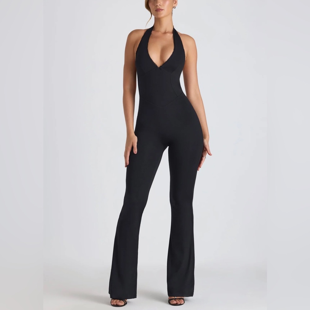 Princess Polly Black Cut Out Jumpsuit